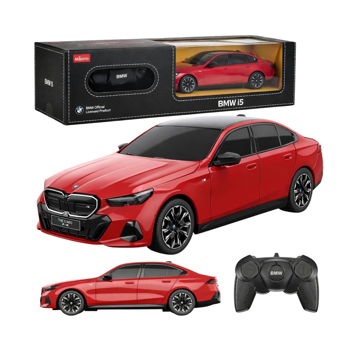 BMW i5 RC Auto 1:24 Rastar ferngesteuert rot