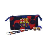 FC Barcelona Dreifach Federmäppchen 3 Fächer...