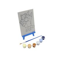 Bluey Kreativset Leinwand bemalen mit Staffelei Farben...