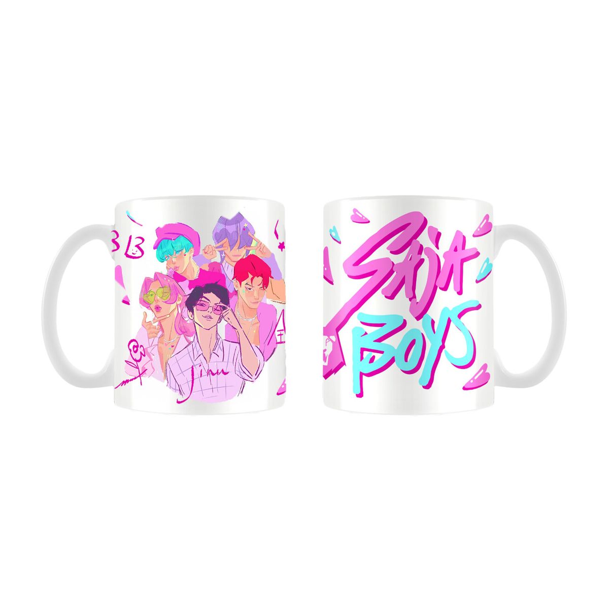 K-Pop Demon Hunters Tasse 325ml Saja Boys