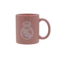 Real Madrid Keramiktasse Rosa Wappen Box