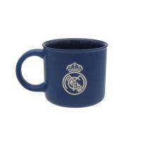 Real Madrid Jumbo Tasse Blau Gravur Box