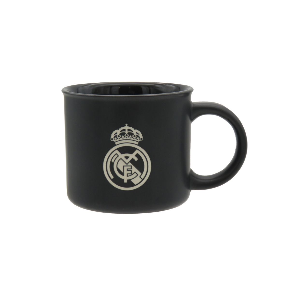 Real Madrid Jumbo Tasse Schwarz Gravur Box