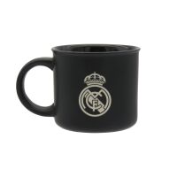 Real Madrid Jumbo Tasse Schwarz Gravur Box