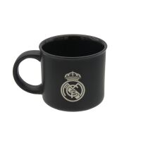 Real Madrid Jumbo Tasse Schwarz Gravur Box
