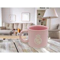 Real Madrid Jumbo Tasse Rosa Gravur Box