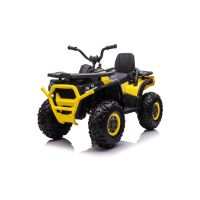 Elektro Quad XMX607 Gelb Ledersitz Reifen LED