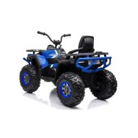 Elektro Quad XMX607 Blau Ledersitz Reifen LED