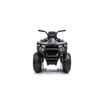 Elektro Quad XMX607 Schwarz Ledersitz Reifen LED