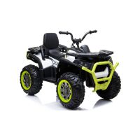 Elektro Quad XMX607 Weiß Ledersitz Reifen LED