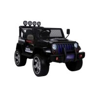 Elektrische Fahrt Auf Auto S2388 Jeep Schwarz 4x45W