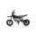 Elektro Auto Batterieauto Motocross-Bike A9901 Schwarz