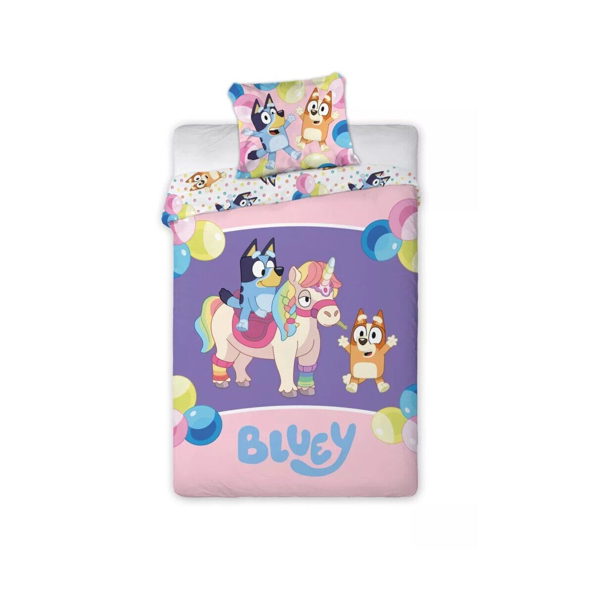 Bluey Magical Party Bettwäsche 140x200cm, 70x90 cm