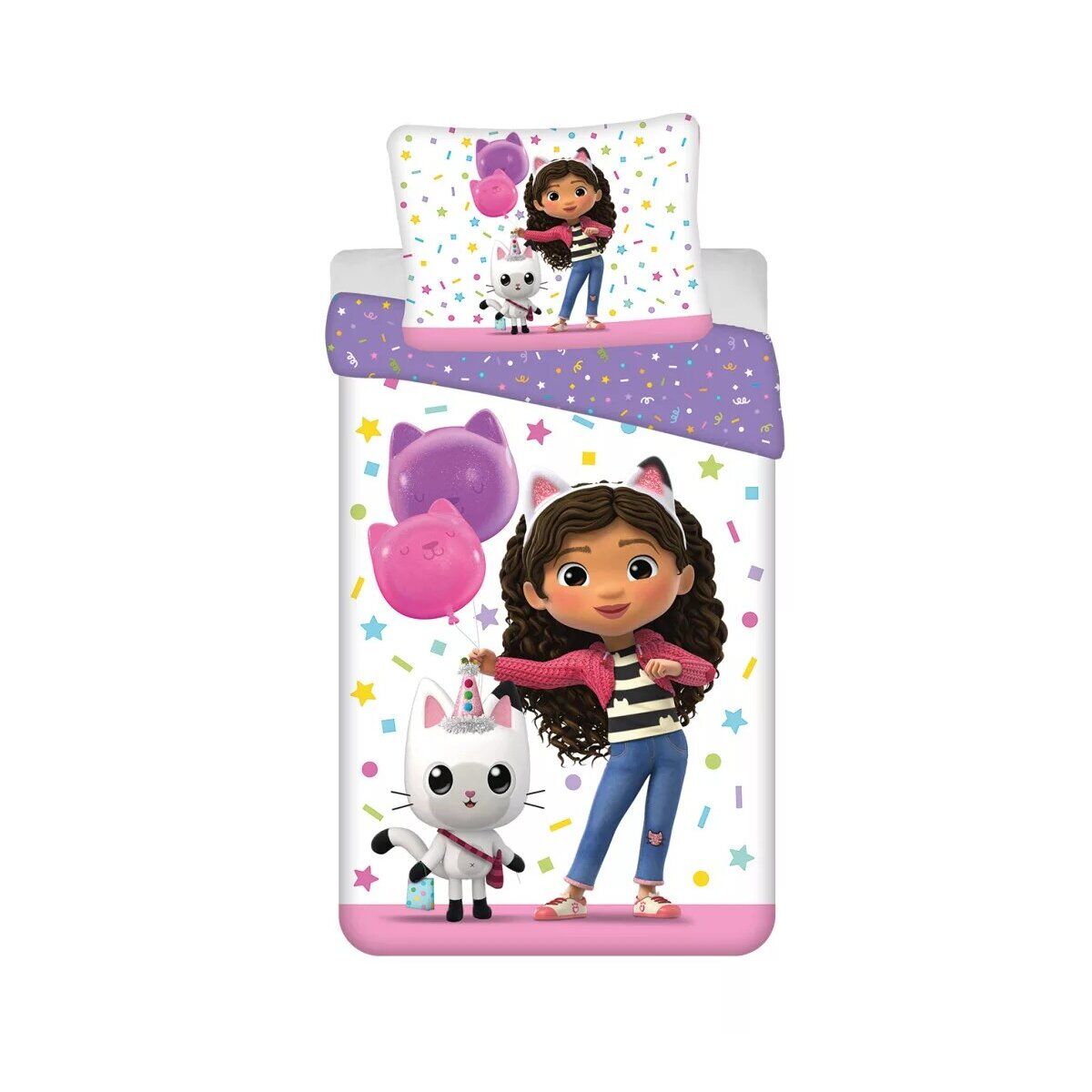 Gabbys Dollhouse Confetti Bettwäsche 140×200cm, 70×90 cm