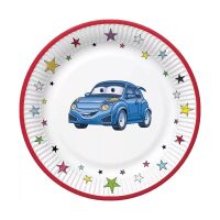 Wagen Cartoon teller 8 Stk 22,7 cm