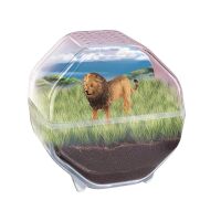 Tiere Lion Mini-Terrarium Clementoni