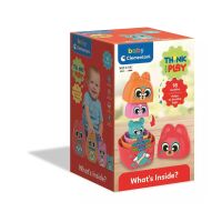 Tiere Matrioska Farbige Baby-Bausatz Clementoni