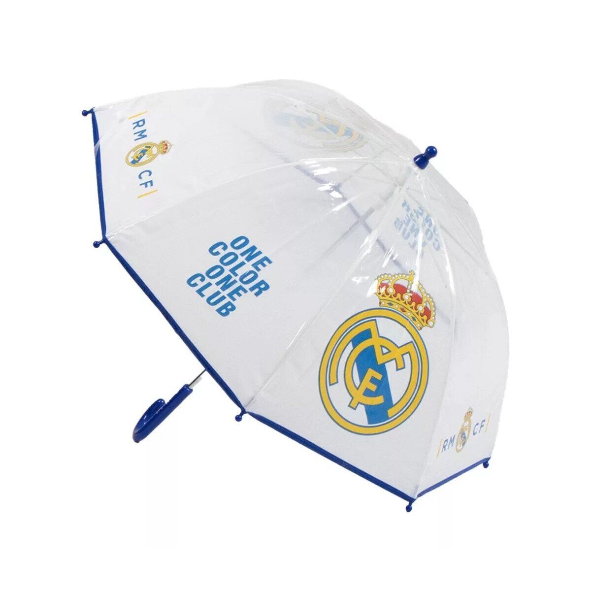 Real Madrid One Color transparenter Kinderregenschirm Ø71 cm