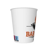 BBQ Party Barbecue-Pappbecher 8 Stk. 250 ml