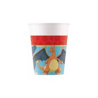 Pokémon Next Generation Pappbecher 8-teilig 200 ml