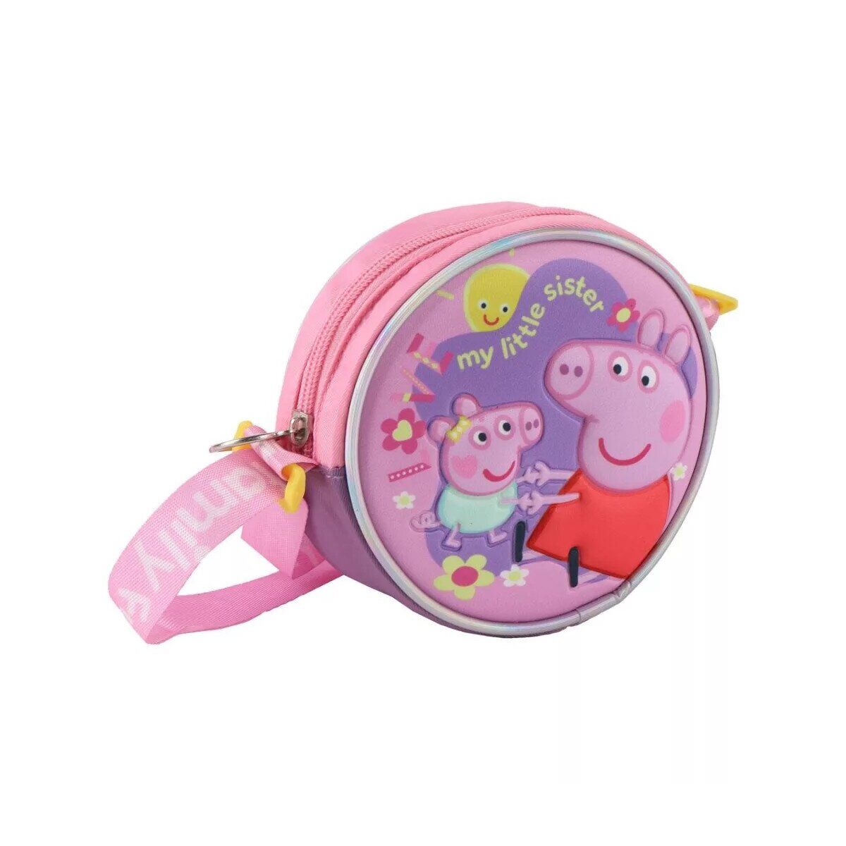 Peppa Wutz My Little Sister 3D Schultertasche
