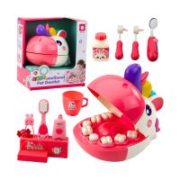 Einhorn Zahnarzt Lernset Arzt Zahnarzt Rosa