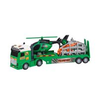 Dinosaurier-Transportset: LKW, Abschleppwagen, Hubschrauber