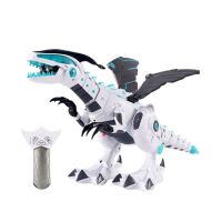 Ferngesteuerter Dinosaurier-Roboter mit Flügeln, Licht