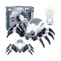 Ferngesteuerter Spinnenroboter mit Raucheffekt, Licht-
