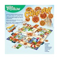 Brettspiel - Vier Käse – Treflik-Familien – Trefl 02282