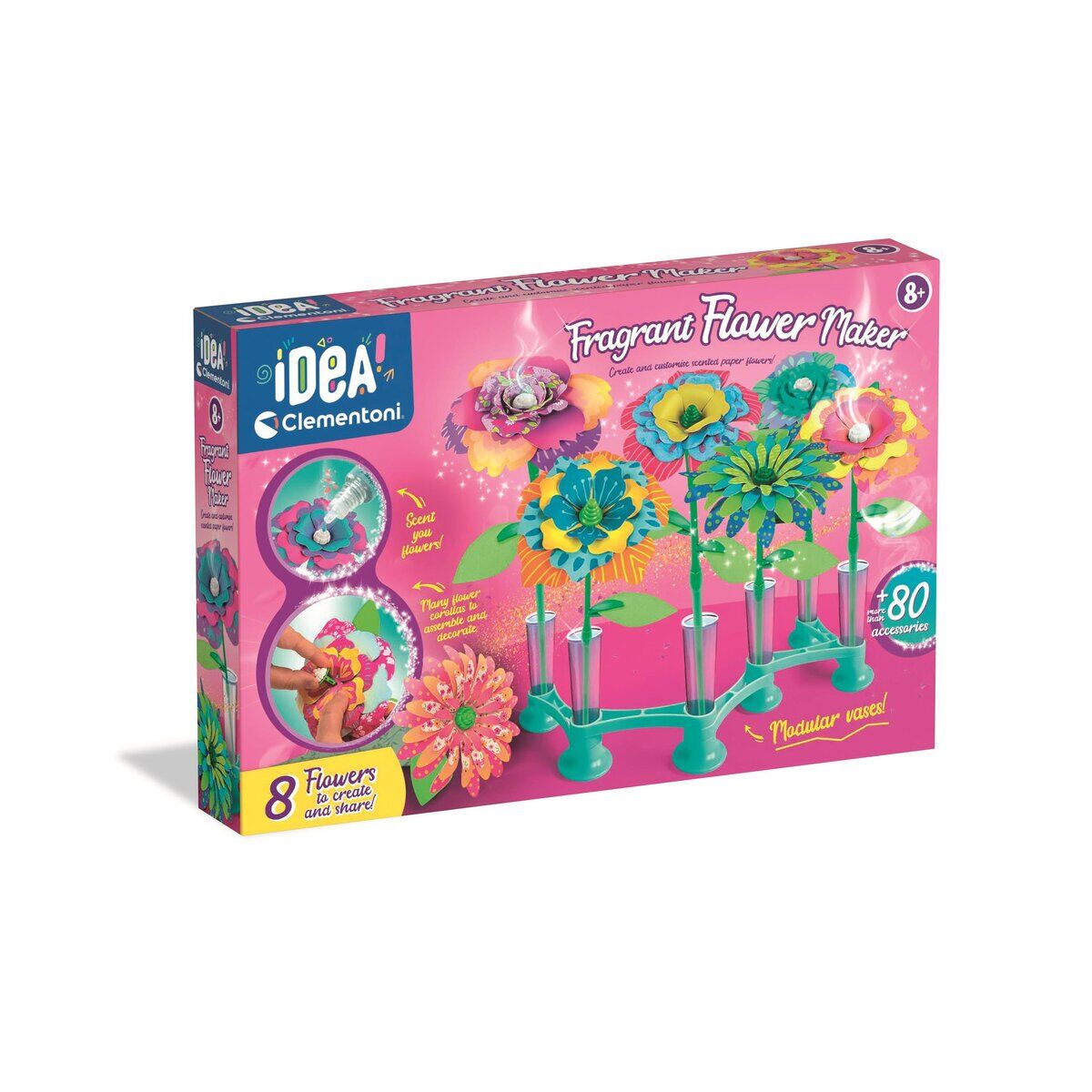 Idea Art Kreativset Blumenlabor & Sträuße Clementoni 18216