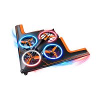 RC-ferngesteuerte Drohne, Quadcopter, LED-Beleuchtung, App