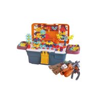 3D-Bau-Puzzle-Steine ??in DIY-Box, Demontagebohrer