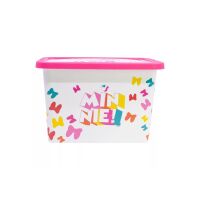 Disney Minnie Edgy Bows Kunststoff-Aufbewahrungsbox 7 L