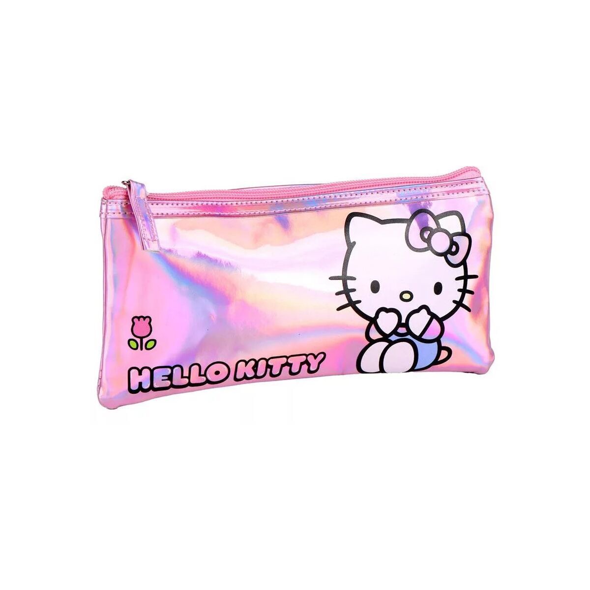 Hello Kitty Pink Iridescent Kinder Kosmetiktasche,