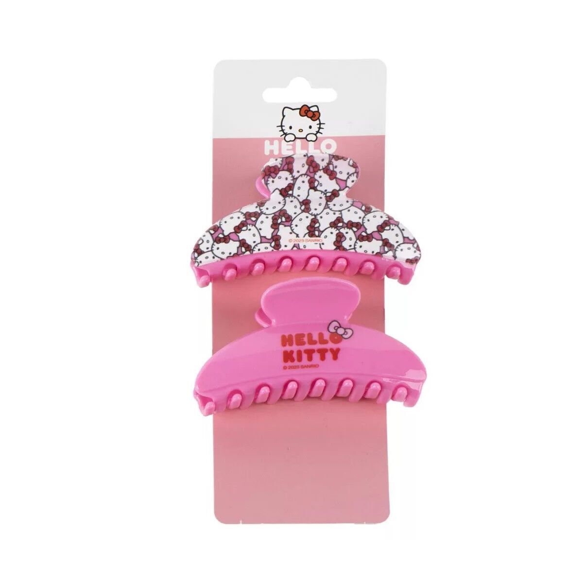 Hello Kitty Pink Haarklammern-Set, 2-teilig