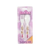 Tiere Cutiez Besteckset - 2-teilig