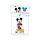Disney Mickey Colors Kinderbettwäsche 100×135cm, 40×60 cm