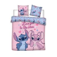 Disney Lilo und Stitch Love You doppel, doppelte Bettbezug