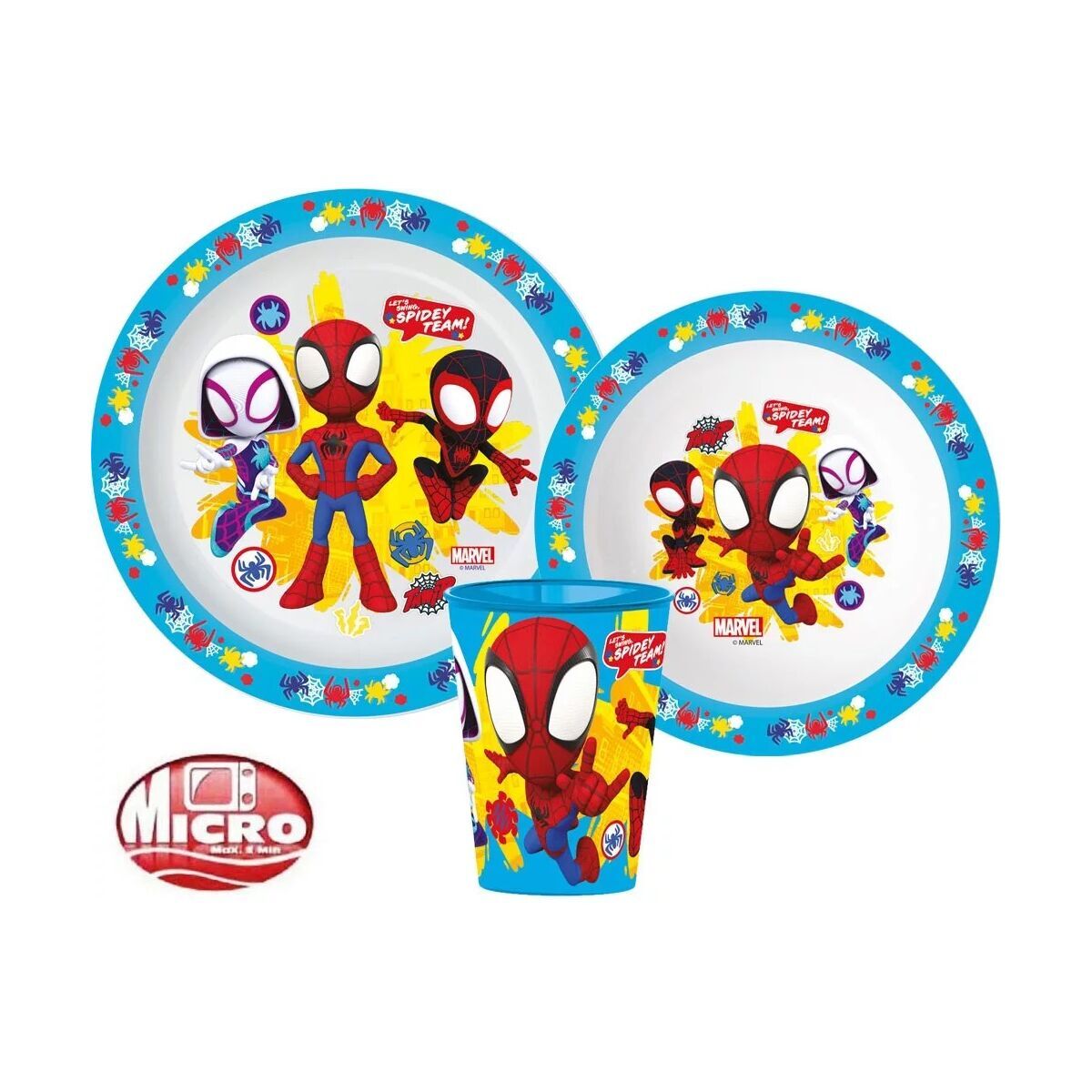 Spiderman Spidey Team Geschirrset,