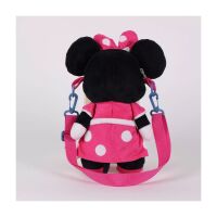 Disney Minnie Pink Plüschrucksack, Tasche 34 cm