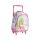 Barbie Paints rollender Kindergarten-Rucksack, Tasche 30 cm
