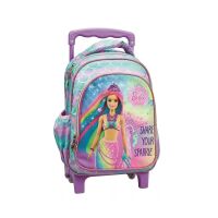Barbie Sparkle rollender Kindergarten-Rucksack, Tasche 30 cm