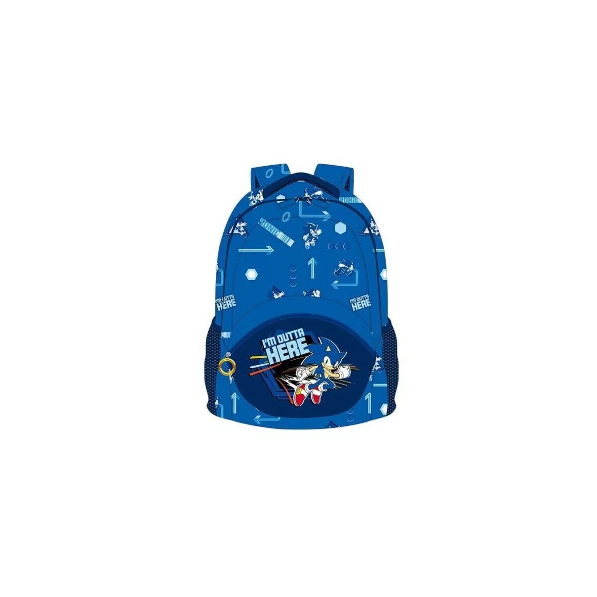 Sonic der Igel Outta Here Schultasche, Tasche 42 cm