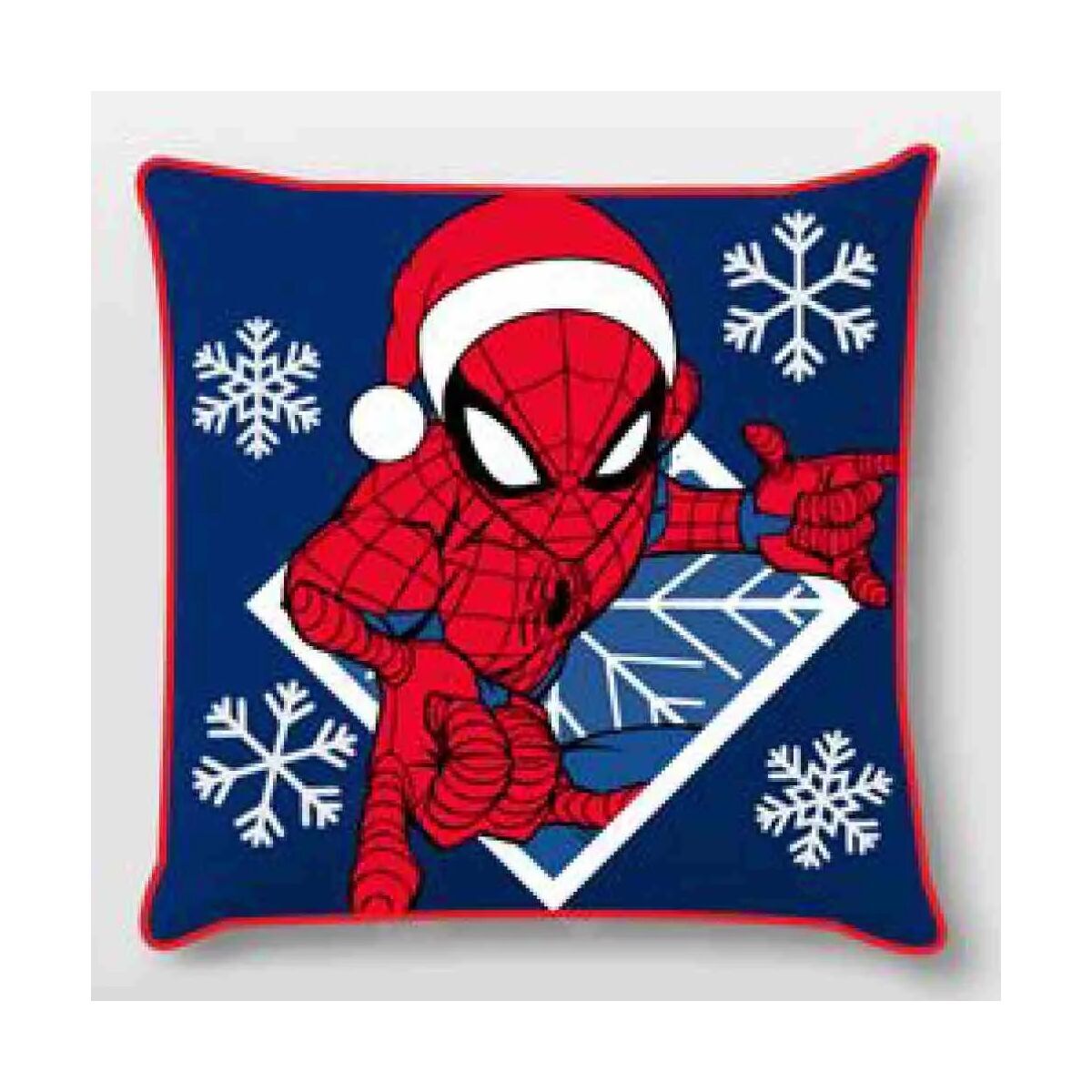 Spiderman Snowflakes Weihnachten Kissenbezug 40x40 cm Samt