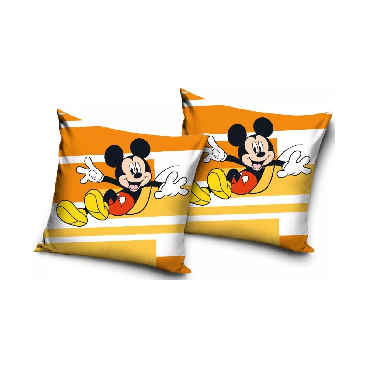 Disney Mickey Samt Kissenbezug 40x40 cm