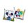 Disney Mickey Samt Kissenbezug 40x40 cm
