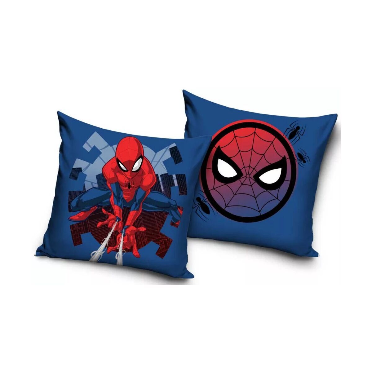 Spiderman Mask Samt Kissenbezug 40x40 cm