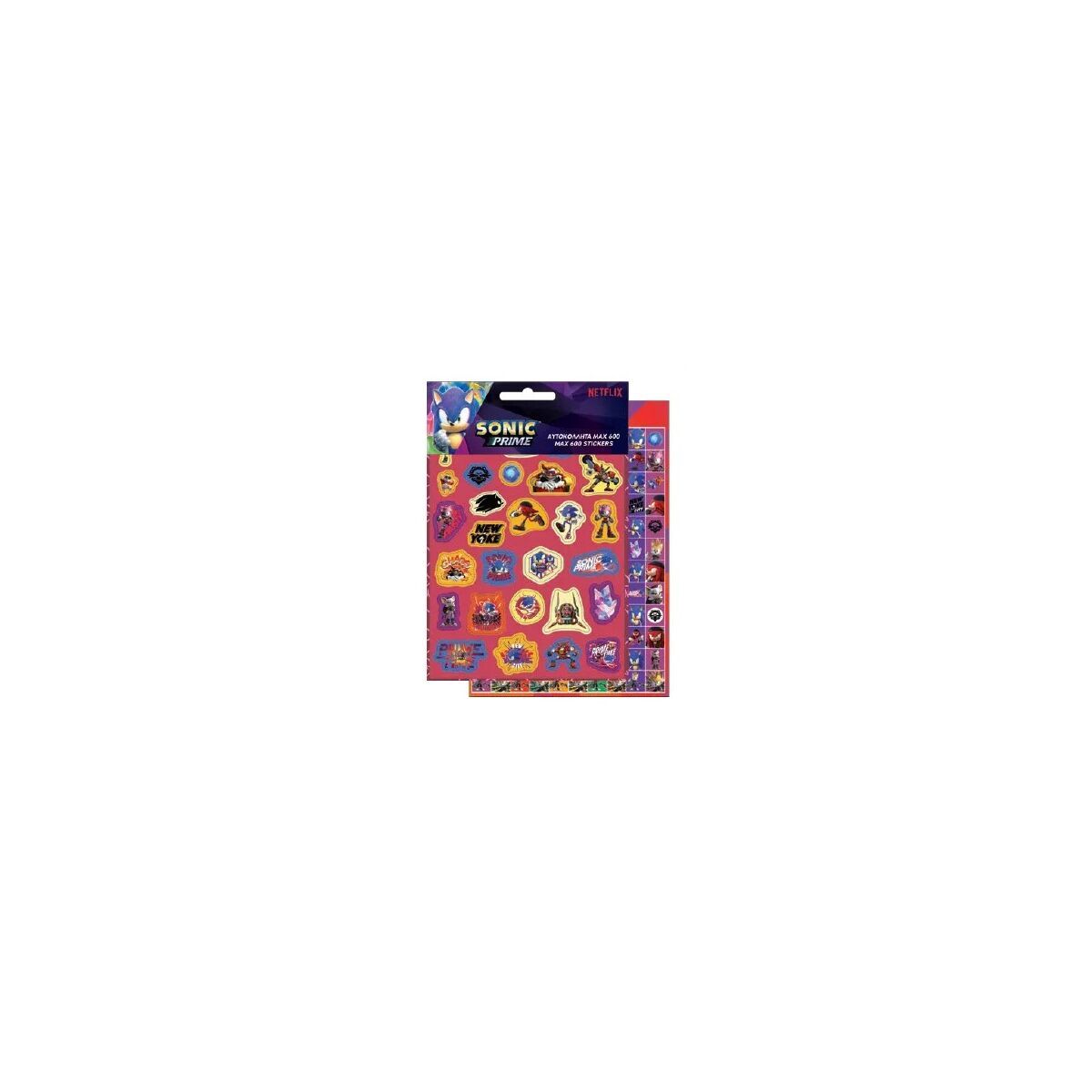 Sonic the Hedgehog Chaos 600-teiliges Aufkleberset