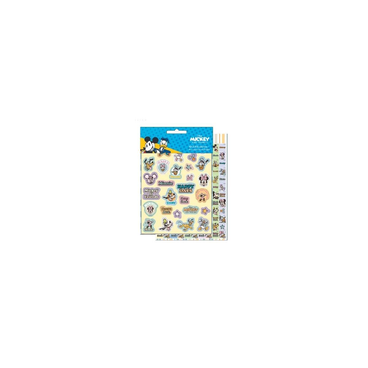 Disney Mickey 600-teiliger Aufklebersatz